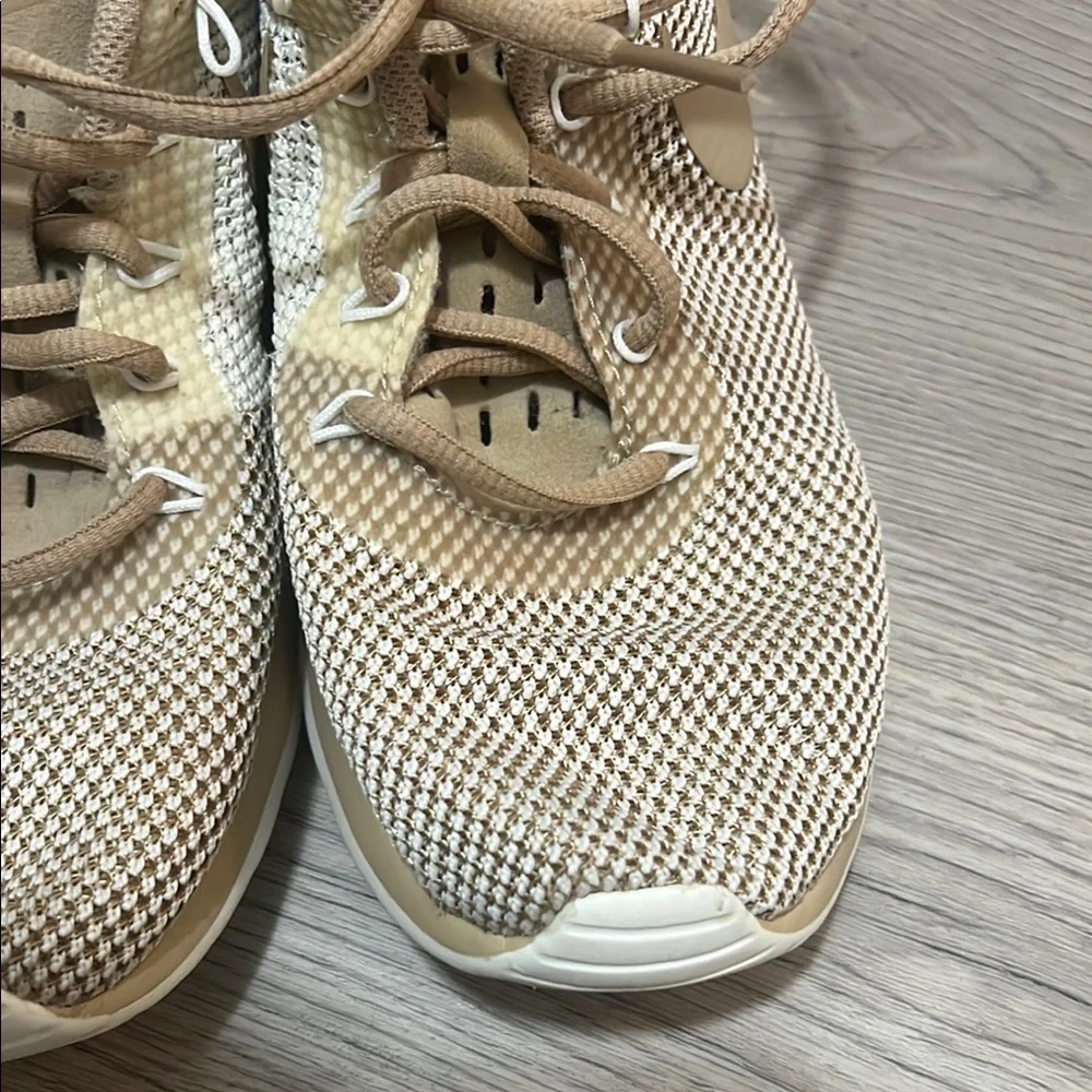 Nike Tan and White Sneakers